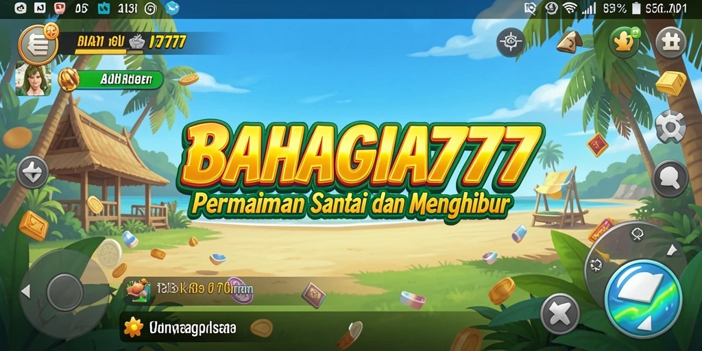 Tampilan gameplay seru dan interaktif dari BAHAGIA777.