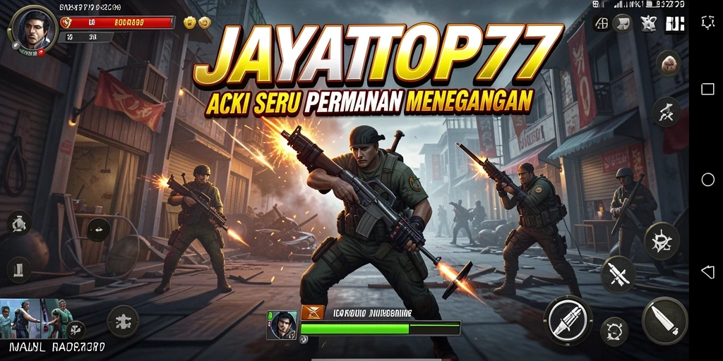 Tampilan gameplay seru dengan aksi mendebarkan di JAYATOP77.