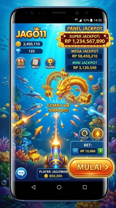 Tampilan antarmuka aplikasi jago11 yang user-friendly.